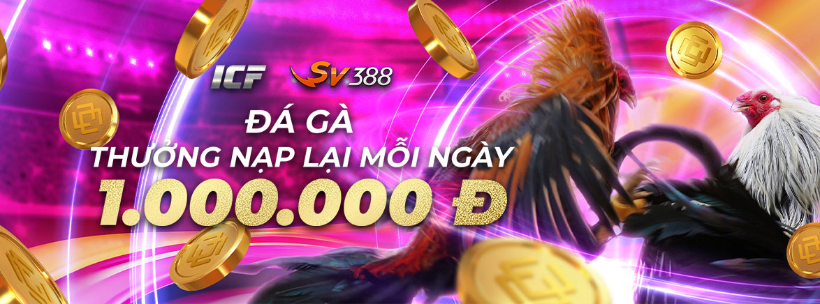Nạp lại hàng ngày – Đá Gà: 12% lên đến 1.000.000 VND Nạp lại hàng ngày – Đá Gà: 12% lên đến 1.000.000 VND