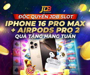 Quà tặng đặc biệt hàng tuần của JDB
